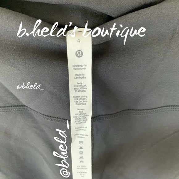 lululemon Groove Super High-Rise Flared Pant Nulu Black Size 4 Brand New NWT - Picture 8 of 16